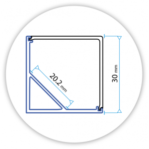 Perfil de aluminio Mod. 23 (4)